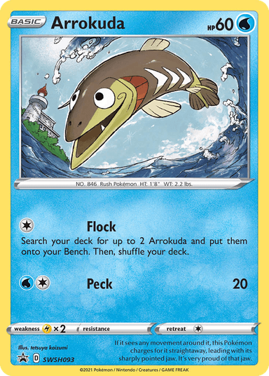 Arrokuda, SWSH Black Star Promos SWSH093