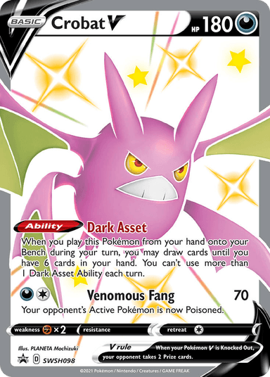 Crobat V, SWSH Black Star Promos SWSH098