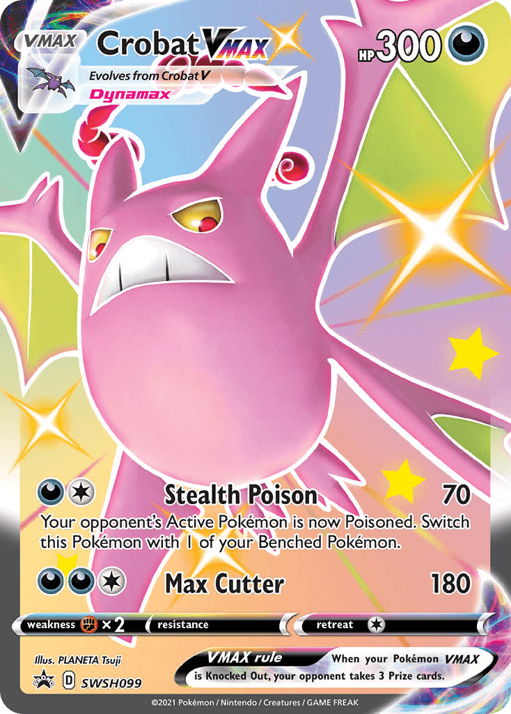 Crobat VMAX, SWSH Black Star Promos SWSH099