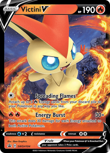 Victini V, SWSH Black Star Promos SWSH104