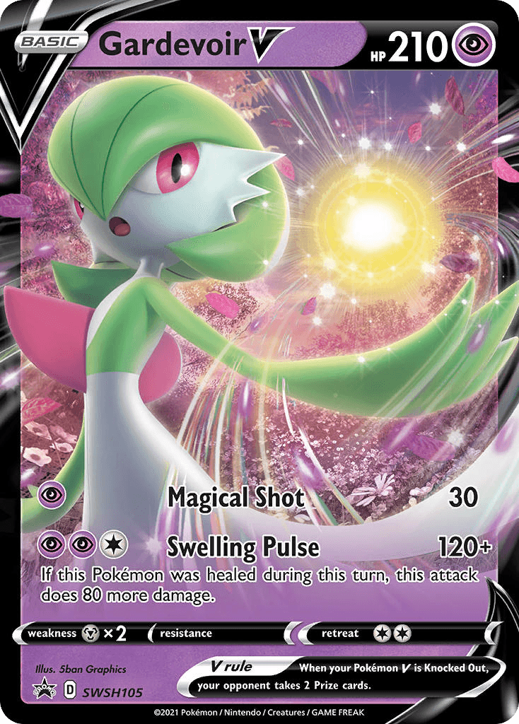 Gardevoir V, SWSH Black Star Promos SWSH105
