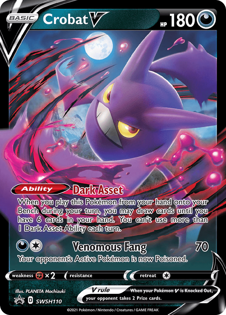 Crobat V, SWSH Black Star Promos SWSH110