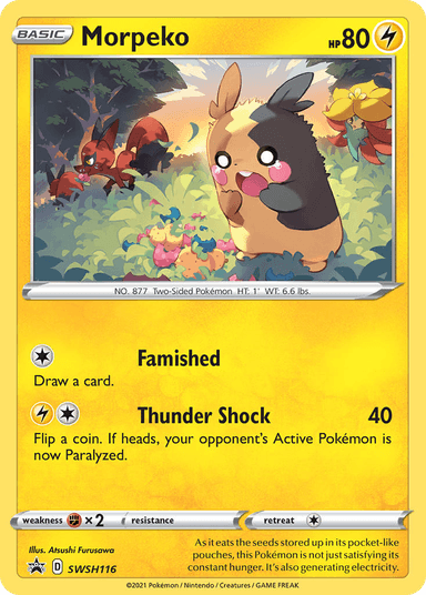 Morpeko, SWSH Black Star Promos SWSH116