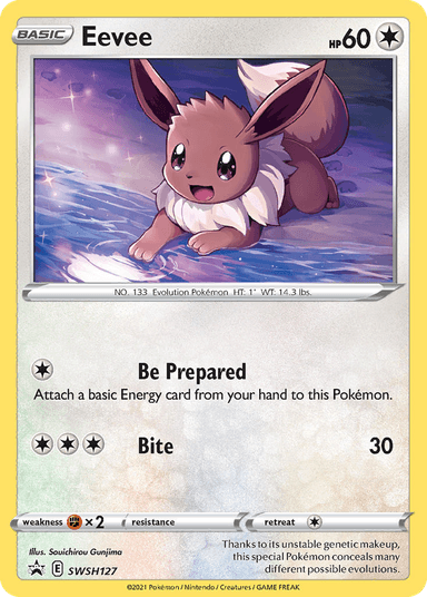 Eevee, SWSH Black Star Promos SWSH127