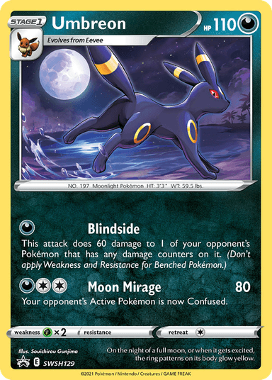 Umbreon, SWSH Black Star Promos SWSH129