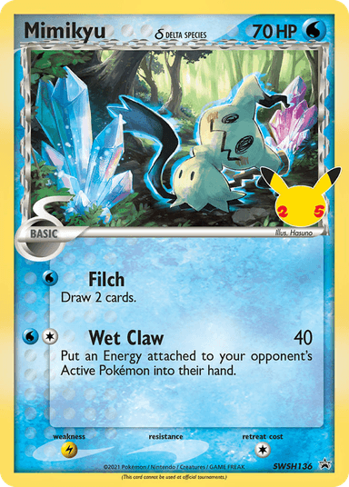Mimikyu δ, SWSH Black Star Promos SWSH136