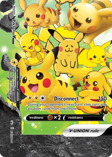 Pikachu V-UNION, SWSH Black Star Promos SWSH141