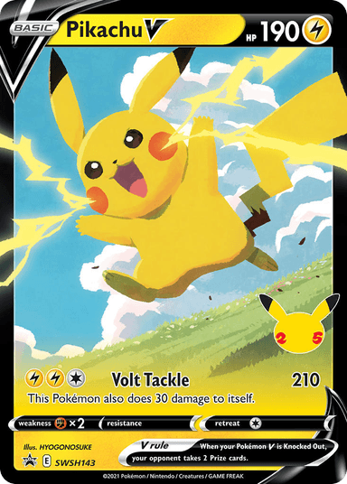 Pikachu V, SWSH Black Star Promos SWSH143