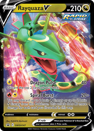 Rayquaza V, SWSH Black Star Promos SWSH147