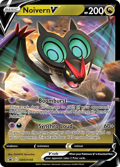 Noivern V, SWSH Black Star Promos SWSH148