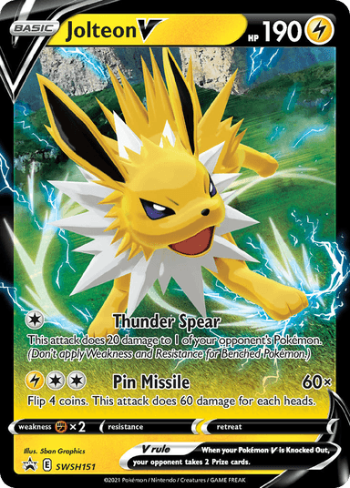 Jolteon V, SWSH Black Star Promos SWSH151