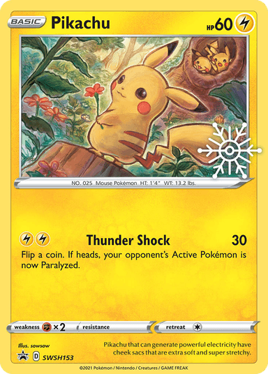 Pikachu, SWSH Black Star Promos SWSH153