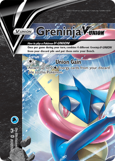 Greninja V-UNION, SWSH Black Star Promos SWSH155