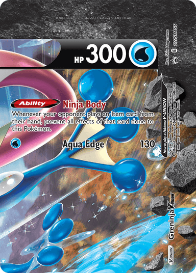 Greninja V-UNION, SWSH Black Star Promos SWSH156