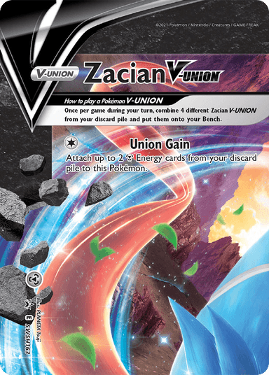 Zacian V-UNION, SWSH Black Star Promos SWSH163