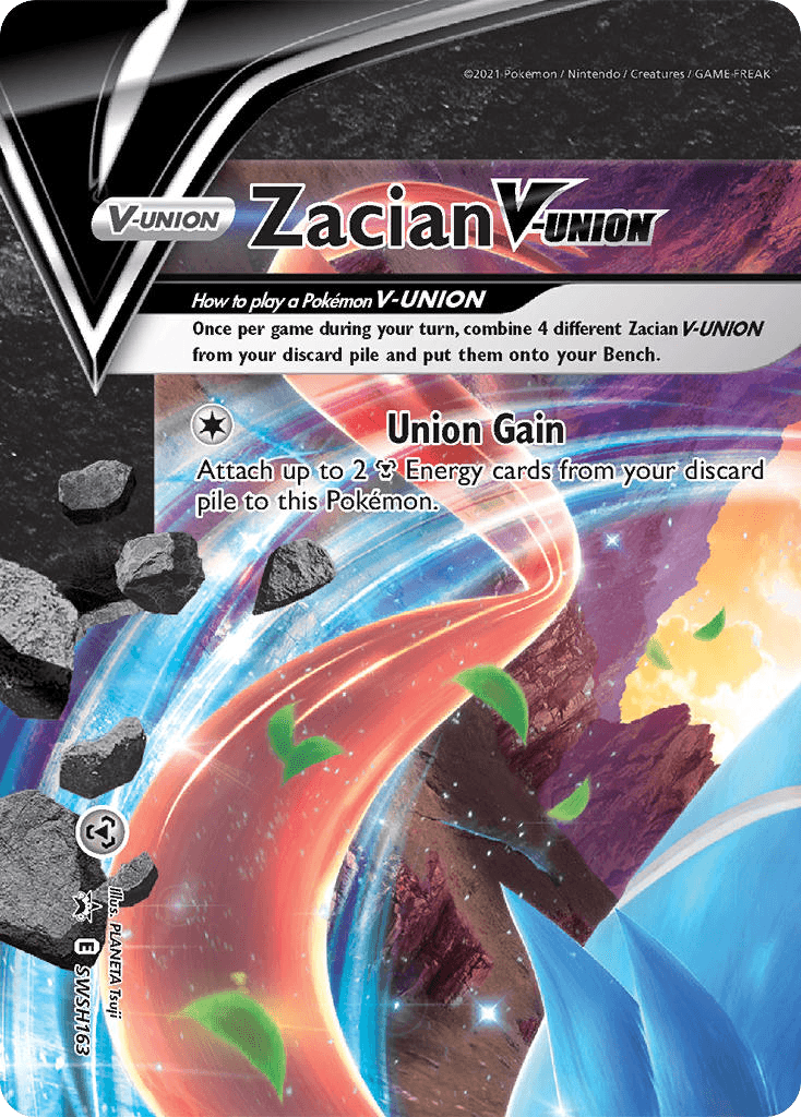 Zacian V-UNION, SWSH Black Star Promos SWSH163