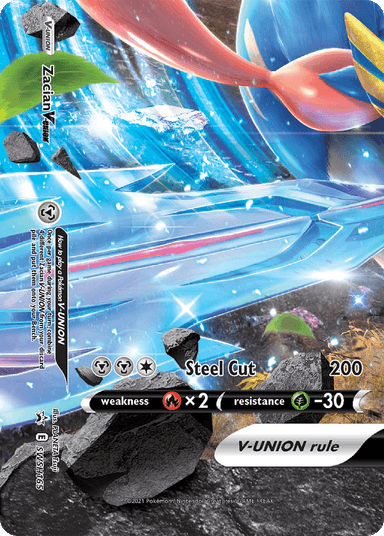 Zacian V-UNION, SWSH Black Star Promos SWSH165