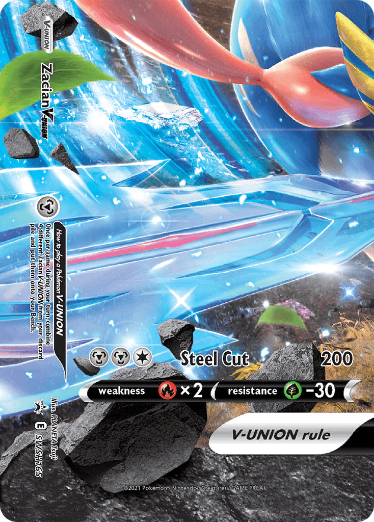 Zacian V-UNION, SWSH Black Star Promos SWSH165