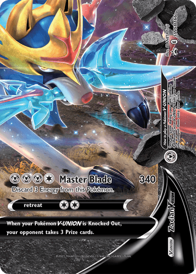 Zacian V-UNION, SWSH Black Star Promos SWSH166