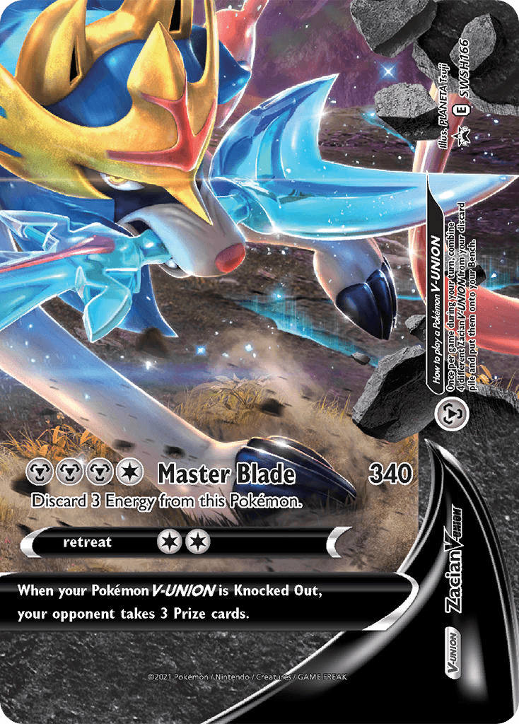 Zacian V-UNION, SWSH Black Star Promos SWSH166