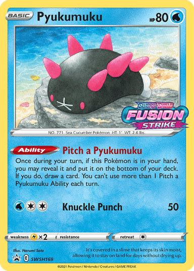 Pyukumuku, SWSH Black Star Promos SWSH169