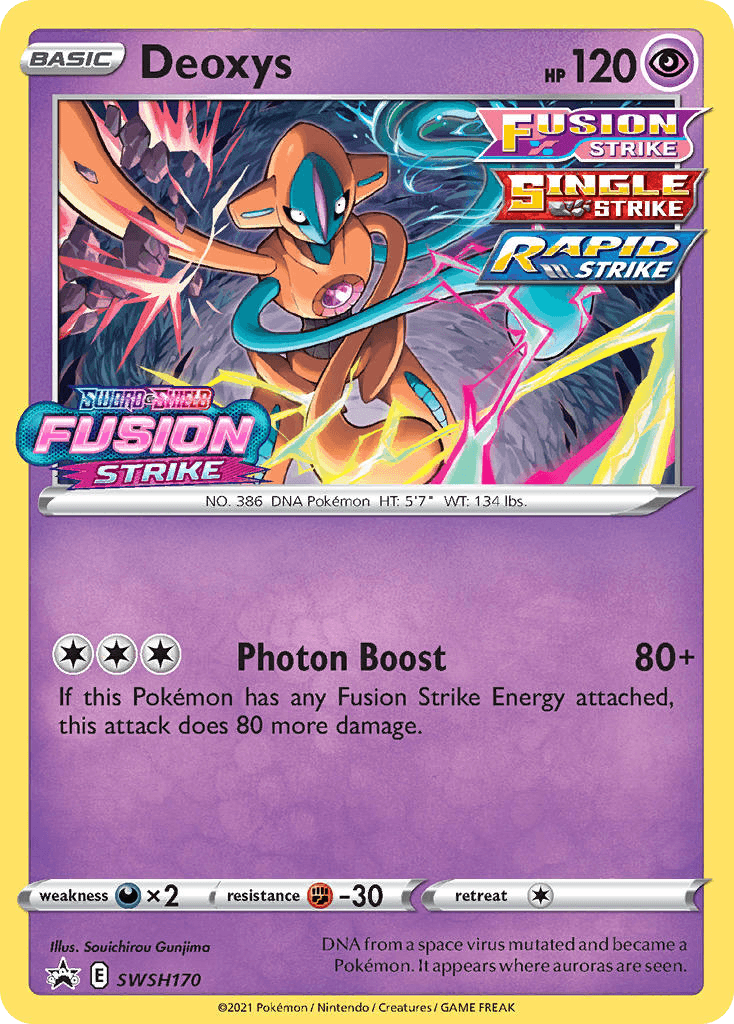 Deoxys, SWSH Black Star Promos SWSH170