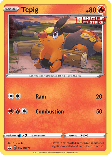 Tepig, SWSH Black Star Promos SWSH172
