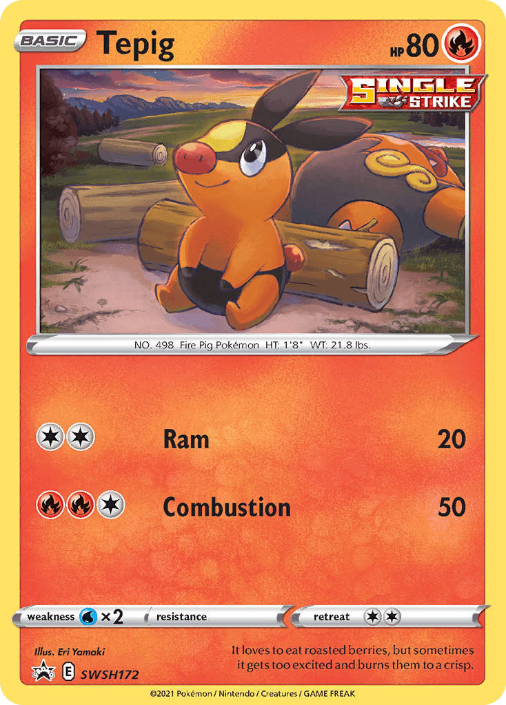 Tepig, SWSH Black Star Promos SWSH172