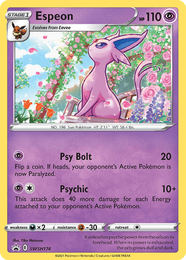 Espeon, SWSH Black Star Promos SWSH174