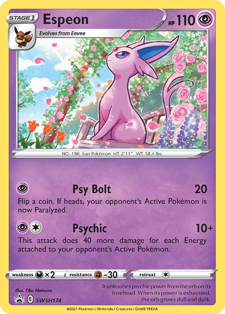 Espeon, SWSH Black Star Promos SWSH174