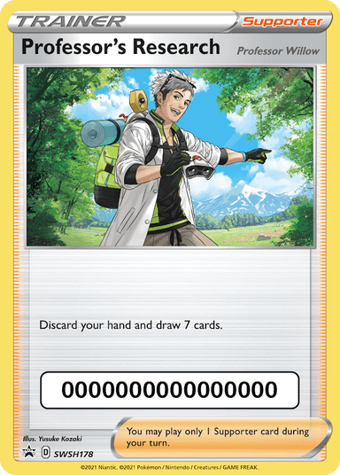 Professor's Research, SWSH Black Star Promos SWSH178