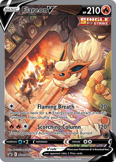 Flareon V, SWSH Black Star Promos SWSH179