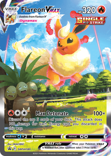 Flareon VMAX, SWSH Black Star Promos SWSH180