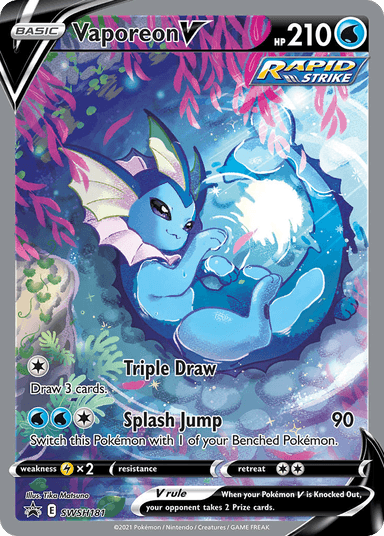 Vaporeon V, SWSH Black Star Promos SWSH181
