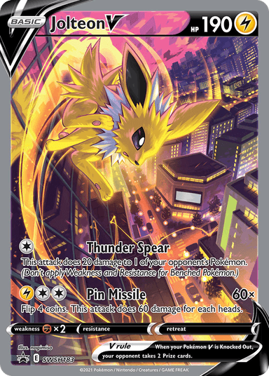 Jolteon V, SWSH Black Star Promos SWSH183