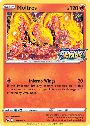 Moltres, SWSH Black Star Promos SWSH185