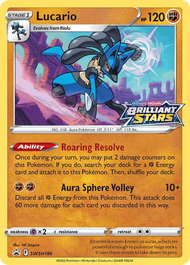 Lucario, SWSH Black Star Promos SWSH186