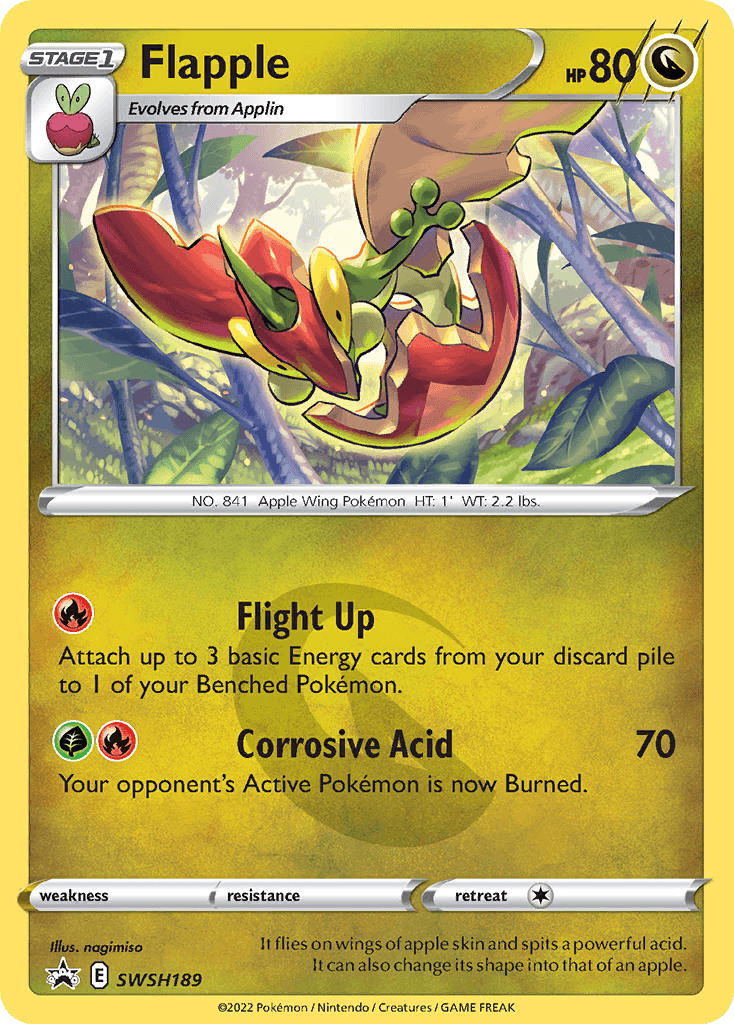 Flapple, SWSH Black Star Promos SWSH189
