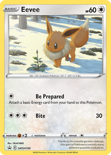 Eevee, SWSH Black Star Promos SWSH190