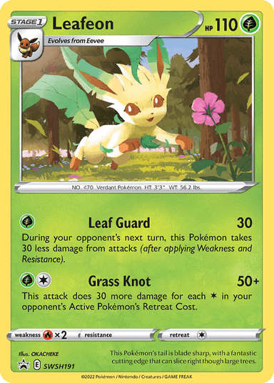 Leafeon, SWSH Black Star Promos SWSH191