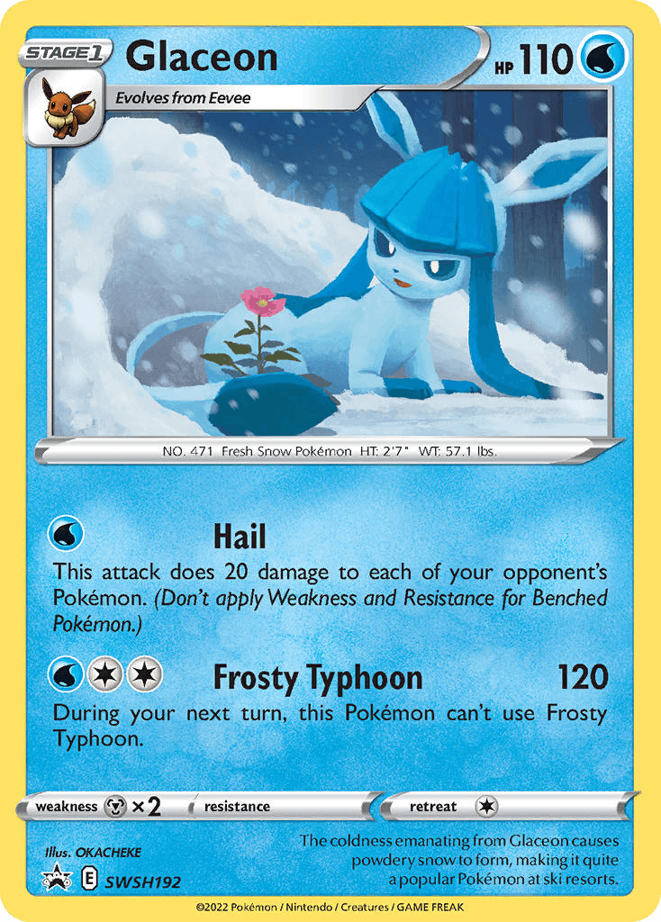 Glaceon, SWSH Black Star Promos SWSH192