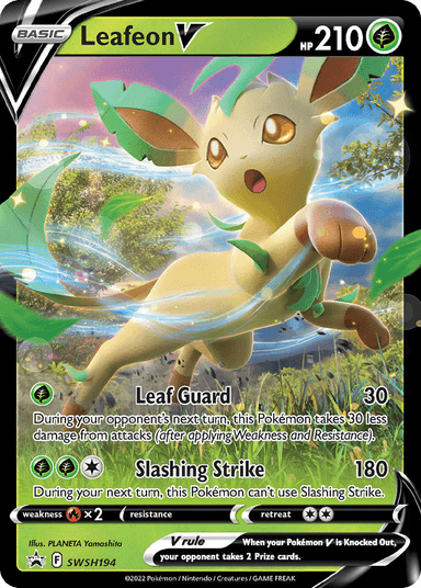 Leafeon V, SWSH Black Star Promos SWSH194