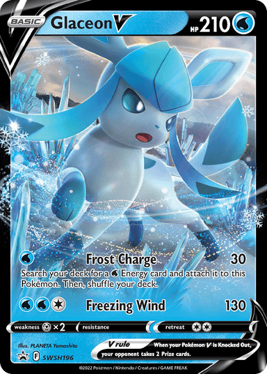 Glaceon V, SWSH Black Star Promos SWSH196