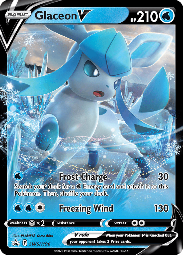 Glaceon V, SWSH Black Star Promos SWSH196
