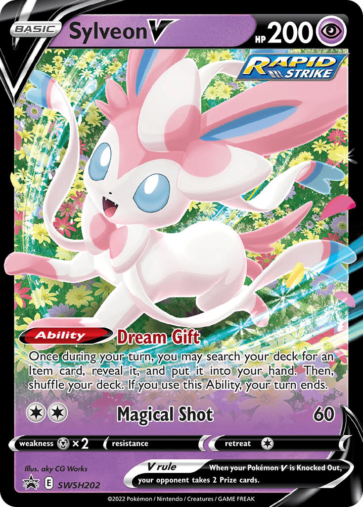 Sylveon V, SWSH Black Star Promos SWSH202