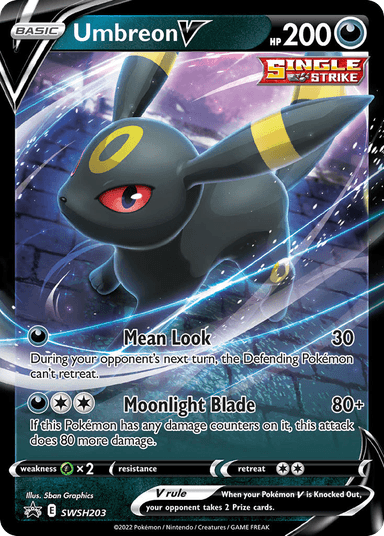 Umbreon V, SWSH Black Star Promos SWSH203