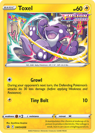 Toxel, SWSH Black Star Promos SWSH209