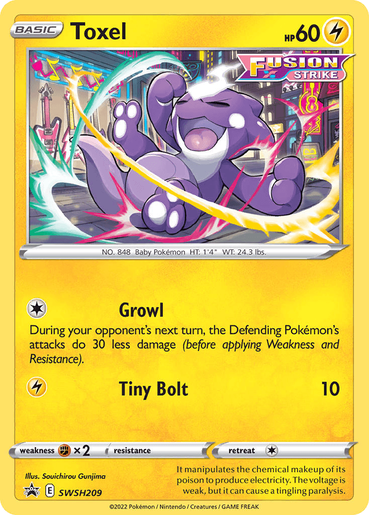Toxel, SWSH Black Star Promos SWSH209