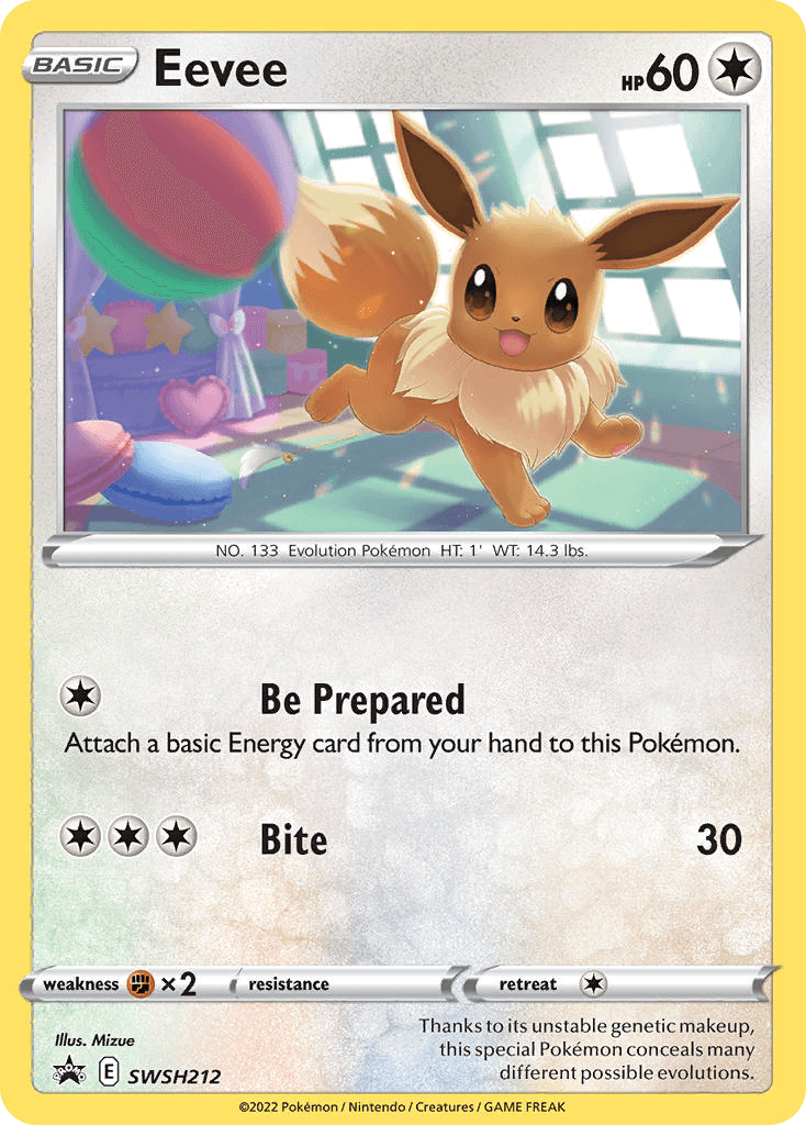 Eevee, SWSH Black Star Promos SWSH212