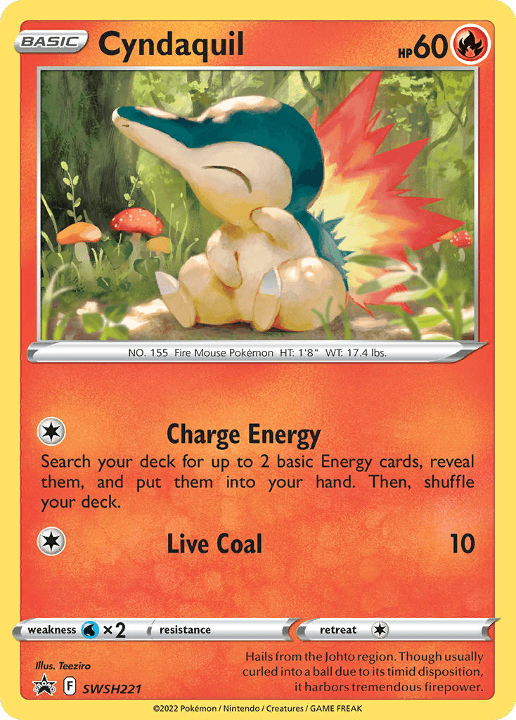 Cyndaquil, SWSH Black Star Promos SWSH221